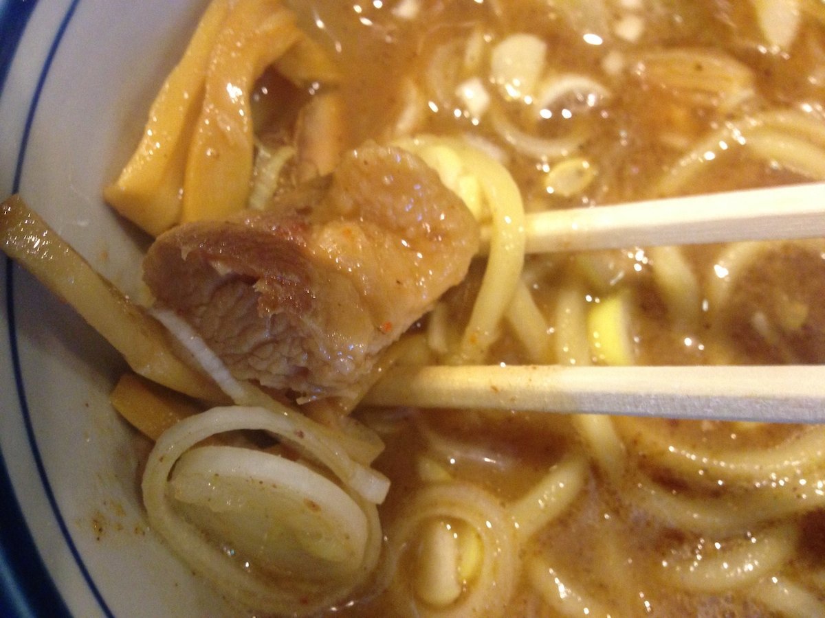 特製つけそば スープの中身