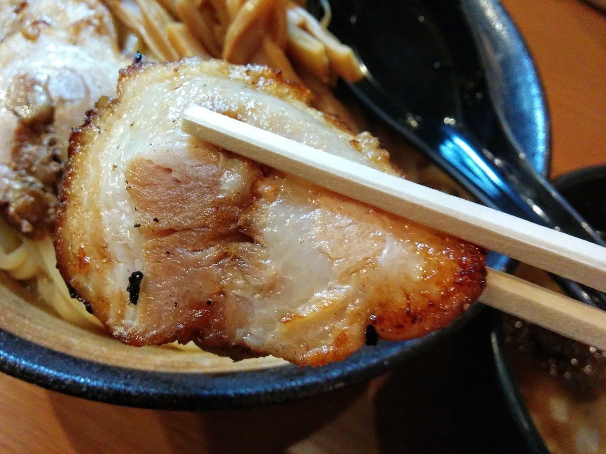 「麺屋炙り」の特製つけ麺 チャーシューが美味しい!!