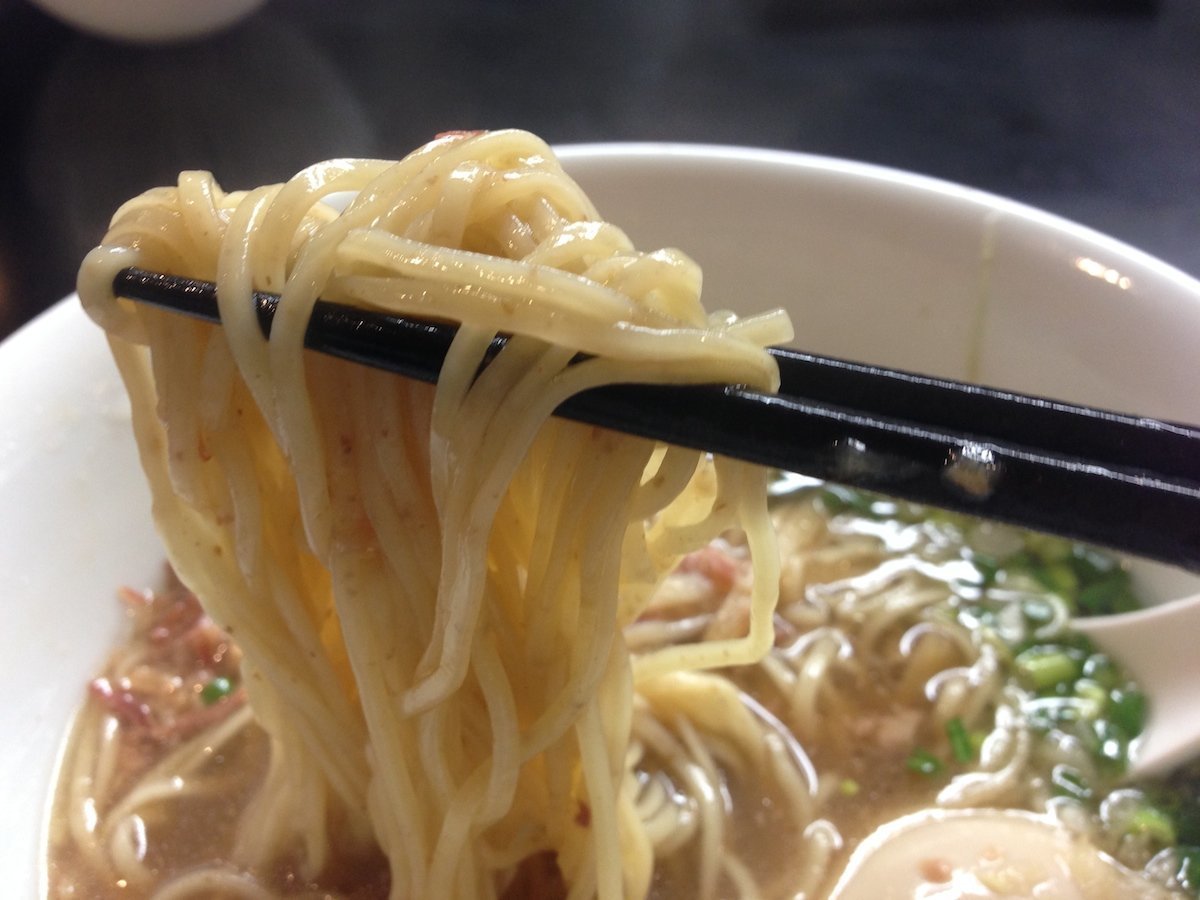贅沢焼牛らぁ麺 細麺