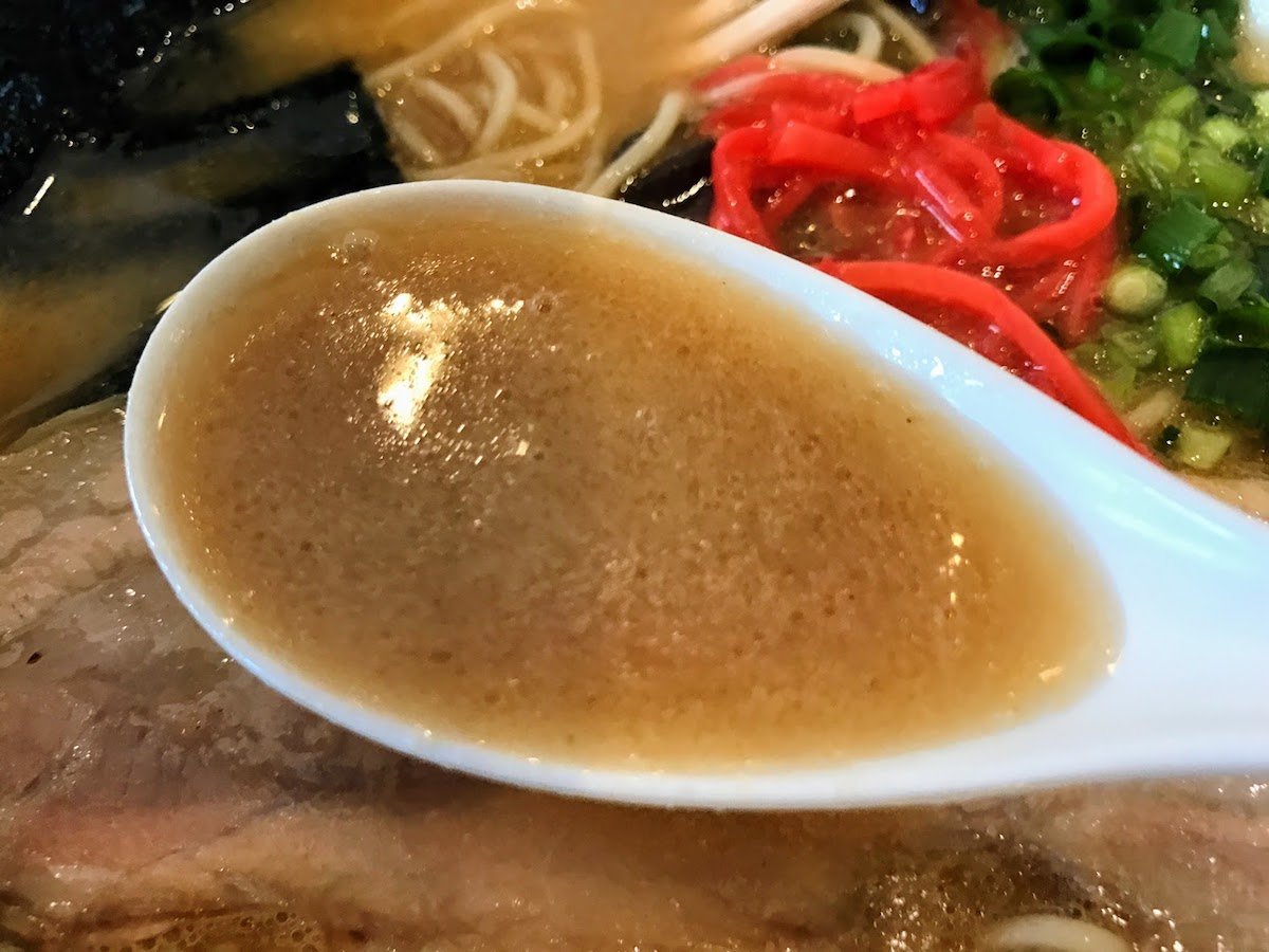 無地: 豚骨スープ
