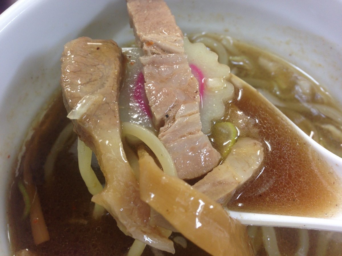 つけ麺 刻みチャーシュー