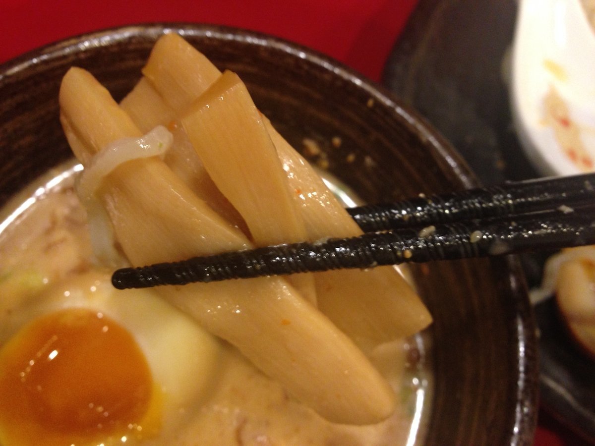 冷やしつけ麺 メンマ
