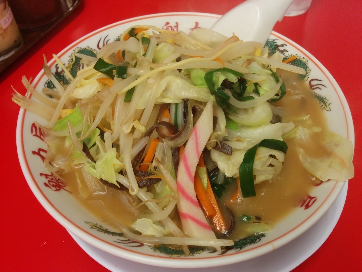 魁力屋: 野菜たっぷりタンメン 850円