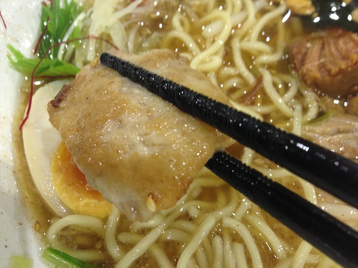 横綱らーめん 鶏肉