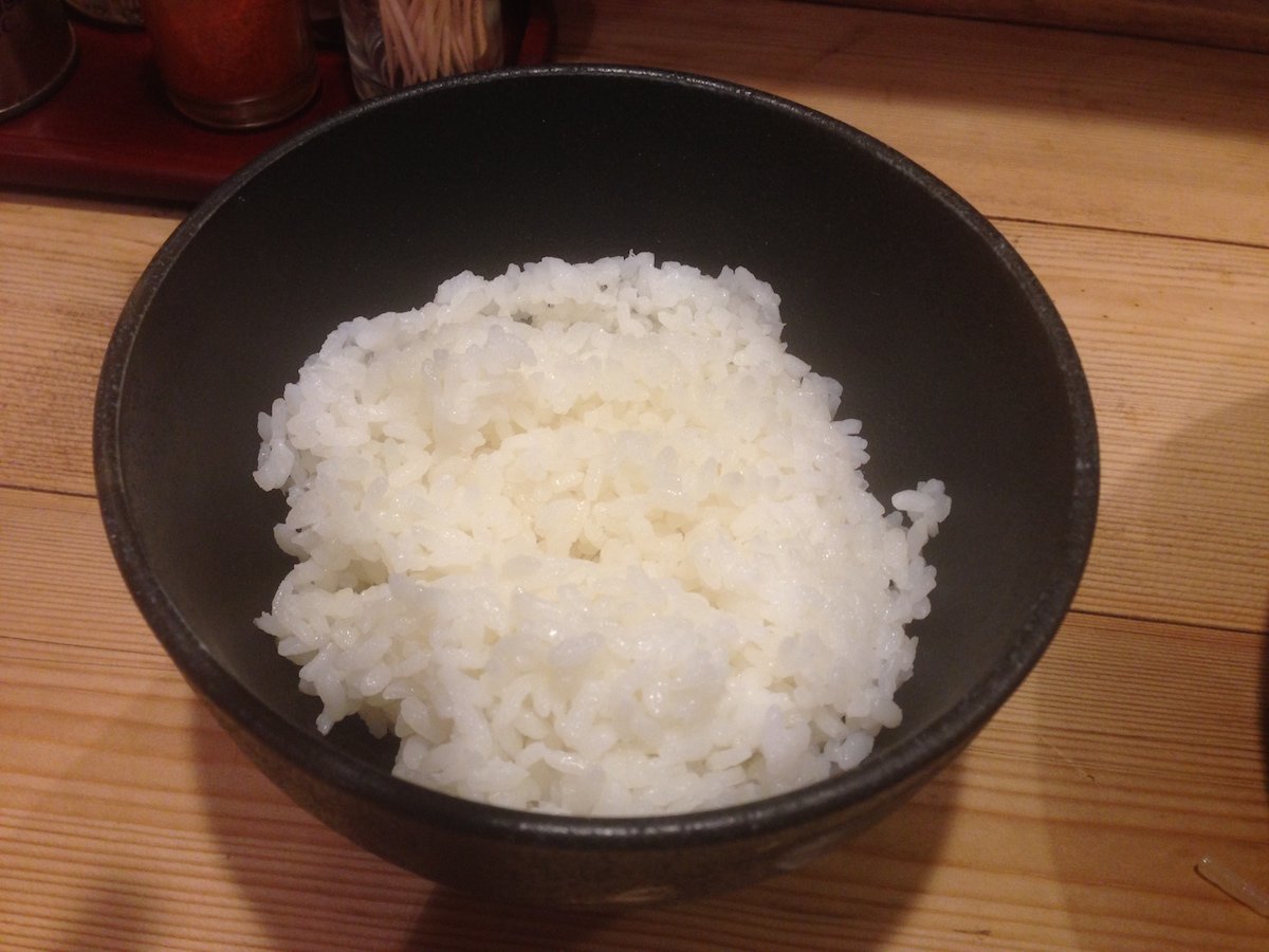 鬼てつ 半ライス
