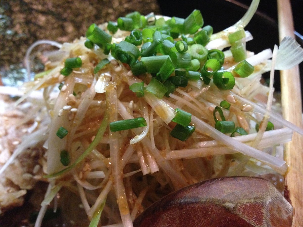 ねぎちゃーしゅーめん ピリ辛のネギ
